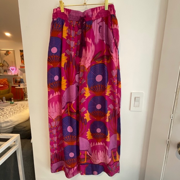 Anthropologie Mary O’Malley Dreamer Lounger/Pajama Pants  Size L NWT - Picture 12 of 12